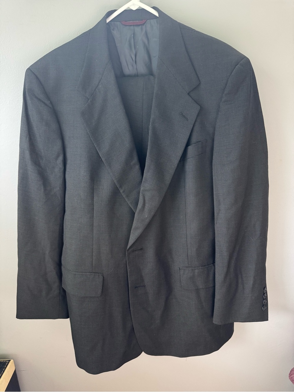 Vintage Hart, Schaffner, and Marx Two-Piece Suit - 42R